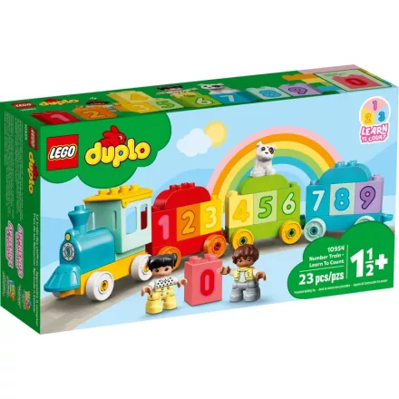 LEGO DUPLO - Első készleteim Számvonat - Tanulj meg számolni (10954)