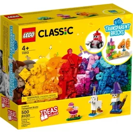 LEGO® Classic - Kreatív áttetsző kockák (11013)