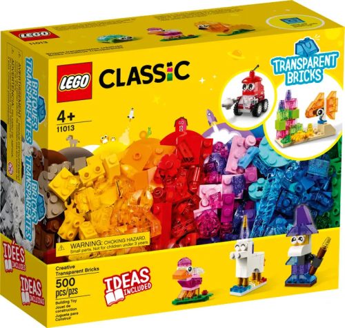 LEGO® Classic - Kreatív áttetsző kockák (11013)