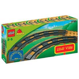 LEGO® DUPLO® - 6 íves sín (2735)