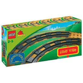 LEGO® DUPLO® - 6 íves sín (2735)