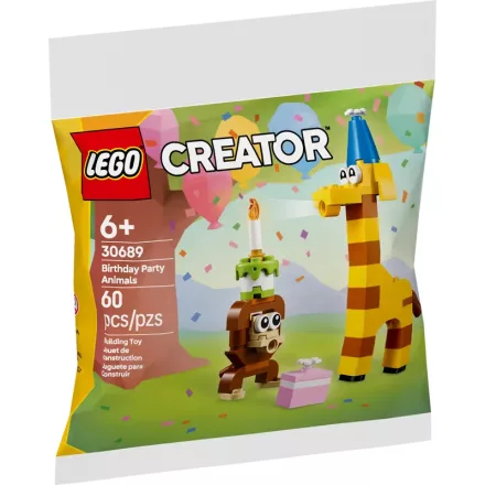 LEGO® Creator 3-in-1 - Állati születésnapi zsúr (30689)