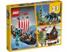 LEGO® Creator 3-in1 - Viking hajó és a Midgard kígyó (31132)