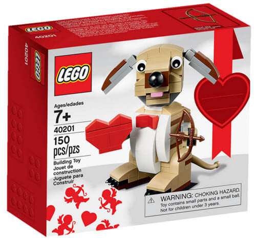 LEGO® Exclusive - Valentin napi Cupido kutya (40201)