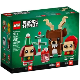 LEGO® BrickHeadz - Rénszarvas Manó és Manólány (40353)