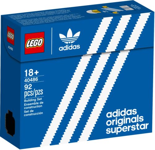 LEGO® Exkluzív Mini Adidas Originals Superstar (40486)