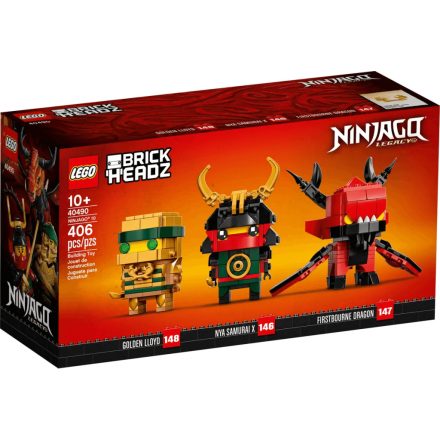 LEGO® BrickHeadz - NINJAGO® - 10. évforduló (40490)