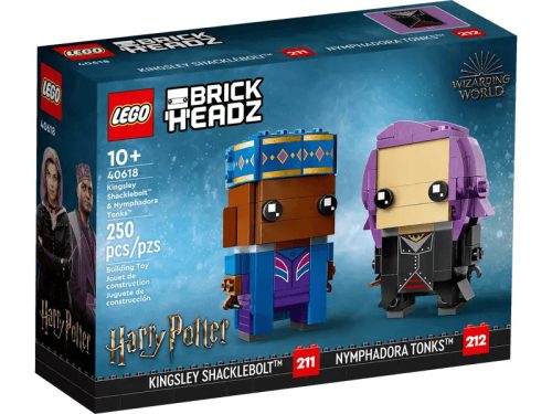 LEGO® BrickHeadz - Harry Potter™ - Kingsley Shacklebolt és Nymphadora Tonks (40618)