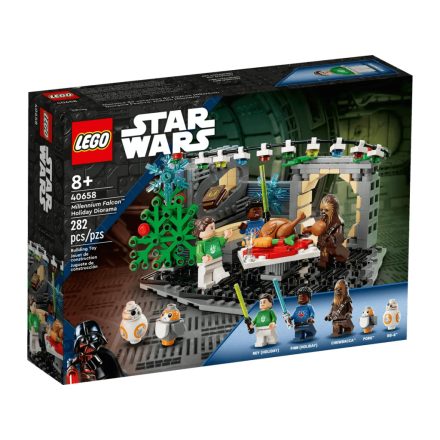 LEGO® Star Wars™ - Millennium Falcon ünnepi dioráma (40658)