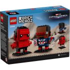 LEGO® BrickHeadz - Amerika Kapitány és Vörös Hulk figurák (40668)