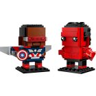 LEGO® BrickHeadz - Amerika Kapitány és Vörös Hulk figurák (40668)