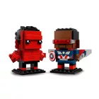 LEGO® BrickHeadz - Amerika Kapitány és Vörös Hulk figurák (40668)