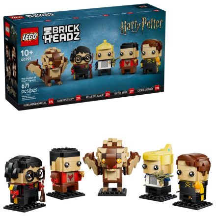 LEGO® BrickHeadz Harry Potter™ - A Tűz Serlege figurák (40791)