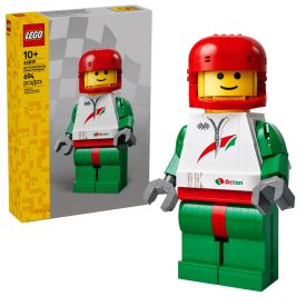 LEGO® Nagy méretű autóversenyző minifigura (40819)
