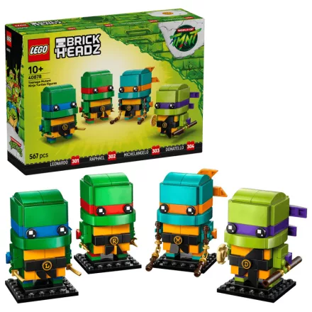 LEGO® BrickHeadz - Tini Nindzsa Teknőcök figurák (40878)