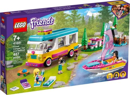 LEGO® Friends - Erdei lakóautó és vitorlás (41681)