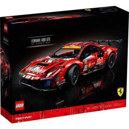 LEGO® Technic - Ferrari 488 GTE AF CORSE #51 (42125)