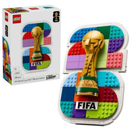 LEGO® Editions - FIFA World Cup 2026 hivatalos emblémája (43032)