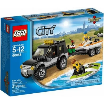 LEGO® City - Vontató autó és jet ski (60058)