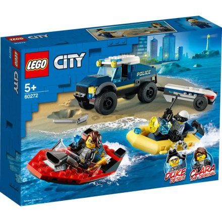 LEGO® City - Elit rendőrség hajószállító (60272)