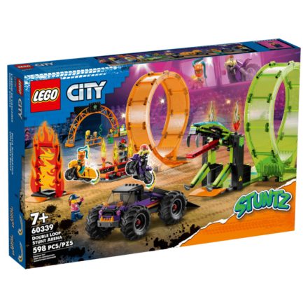 LEGO® City Stuntz - Kaszkadőr aréna dupla hurokkal (60339)