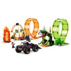 LEGO® City Stuntz - Kaszkadőr aréna dupla hurokkal (60339)