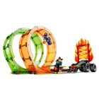 LEGO® City Stuntz - Kaszkadőr aréna dupla hurokkal (60339)