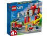 LEGO® City - Tűzoltóállomás és tűzoltóautó (60375)