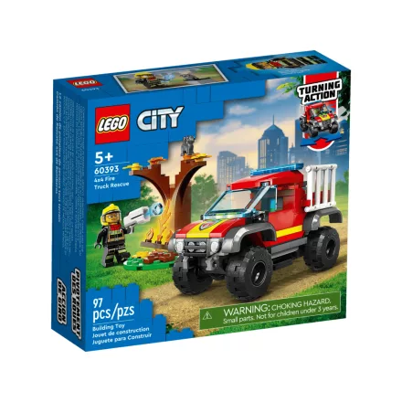 LEGO® City - 4x4 Tűzoltóautós mentés (60393)