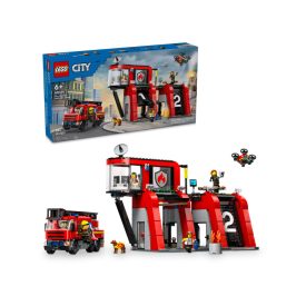 LEGO® City - Tűzoltóállomás és tűzoltóautó (60414)