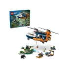 LEGO® City - Dzsungelkutató helikopter a bázison (60437)