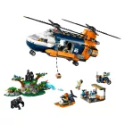 LEGO® City - Dzsungelkutató helikopter a bázison (60437)