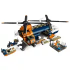 LEGO® City - Dzsungelkutató helikopter a bázison (60437)