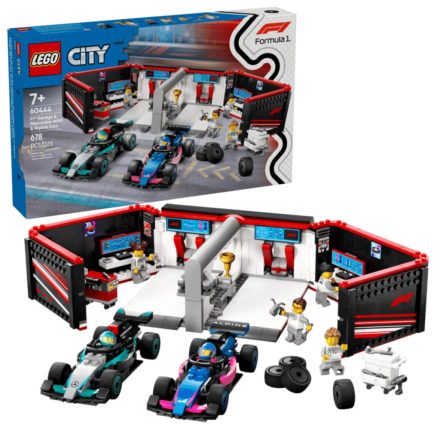LEGO® City - F1 garázs, Mercedes-AMG és Alpine (60444)