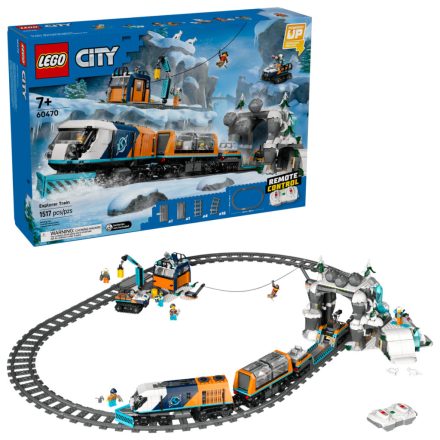 LEGO® City - Felfedezők sarkvidéki expresszvonata (60470)