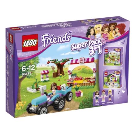 LEGO® Friends - 3az1-ben Superpack (41026+41027+41029) (66478)