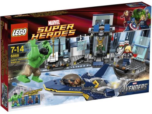 LEGO® Marvel Super Heroes - Hulk Helicarrieres kitörése (6868)