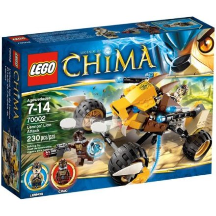 LEGO® Chima - Lennox oroszlános támadása (70002)