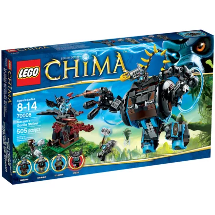 LEGO® Chima - Gorzan csatagorillája (70008)