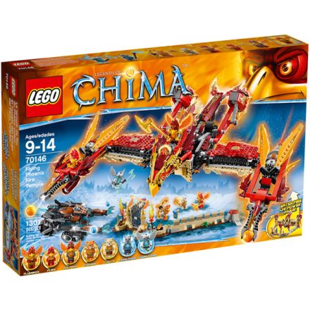 LEGO® Chima - Repülő Főnix Tűz Templom (70146)