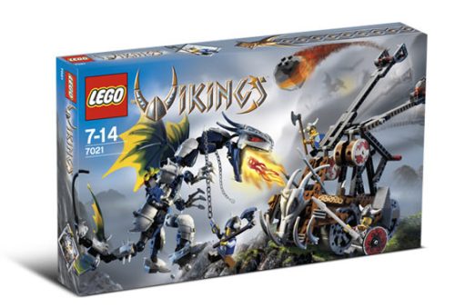 LEGO® Vikings - Viking kettős katapult sárkánnyal (7021)