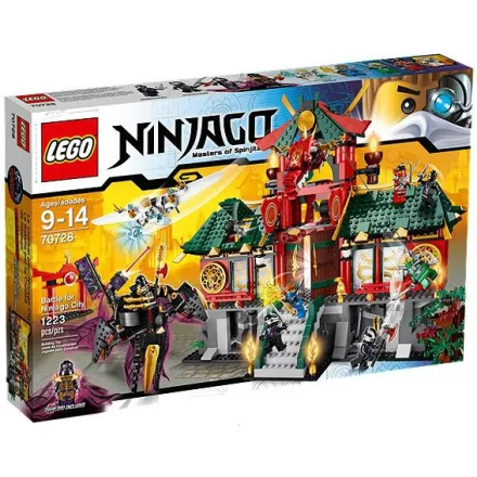 LEGO® NINJAGO® - Csata NINJAGO® City-ért (70728)