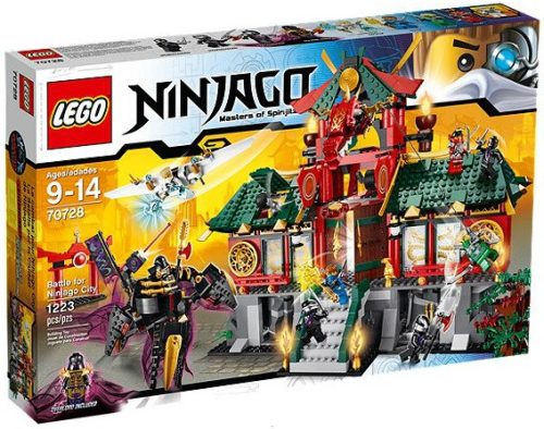 LEGO® NINJAGO® - Csata NINJAGO® City-ért (70728)