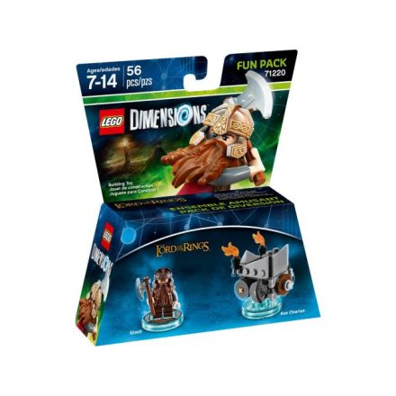 LEGO® Dimensions Fun Pack - The Lord of the Rings - Gimli and Axe Chariot (71220)