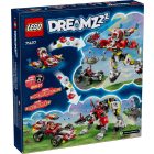 LEGO® DREAMZzz - Cooper tigrisrobotja és Zero hot rod autója (71497)