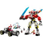 LEGO® DREAMZzz - Cooper tigrisrobotja és Zero hot rod autója (71497)