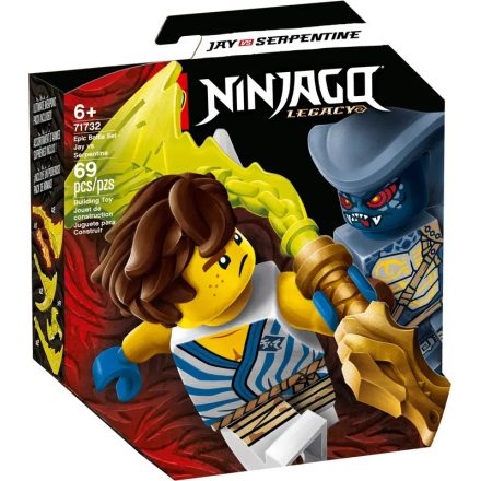 LEGO® NINJAGO® - Hősi harci készlet - Jay vs Serpentine (71732)