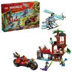 LEGO® NINJAGO® - Nindzsajárművek csatája a lombháznál (71857)