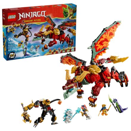 LEGO® NINJAGO® - Wyldfyre átalakuló sárkányrobotja (71868)