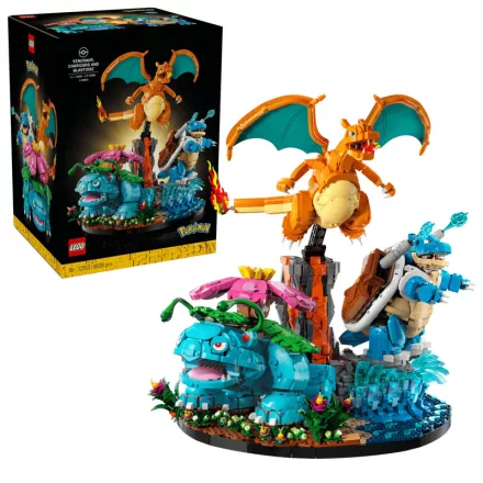LEGO® Pokémon - Venusaur, Charizard és Blastoise (72153)